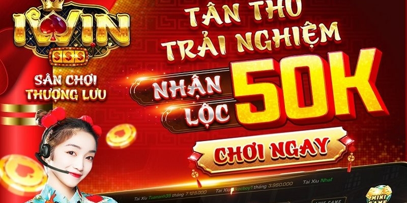 Ưu đãi chỉ có tại trang tài xỉu online Iwin
